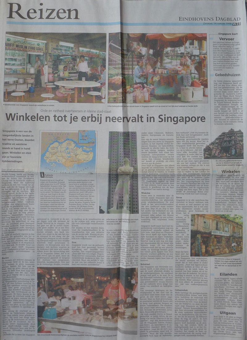 Eindhovens Dagblad, 1998  Eindhovens Dagblad, 1998